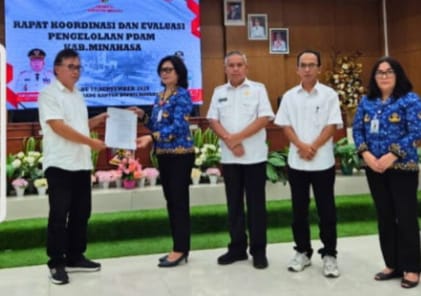 Di Bawah Kendali Watania, PDAM Minahasa Dipacu Jadi Garda Terdepan Pelayanan Publik