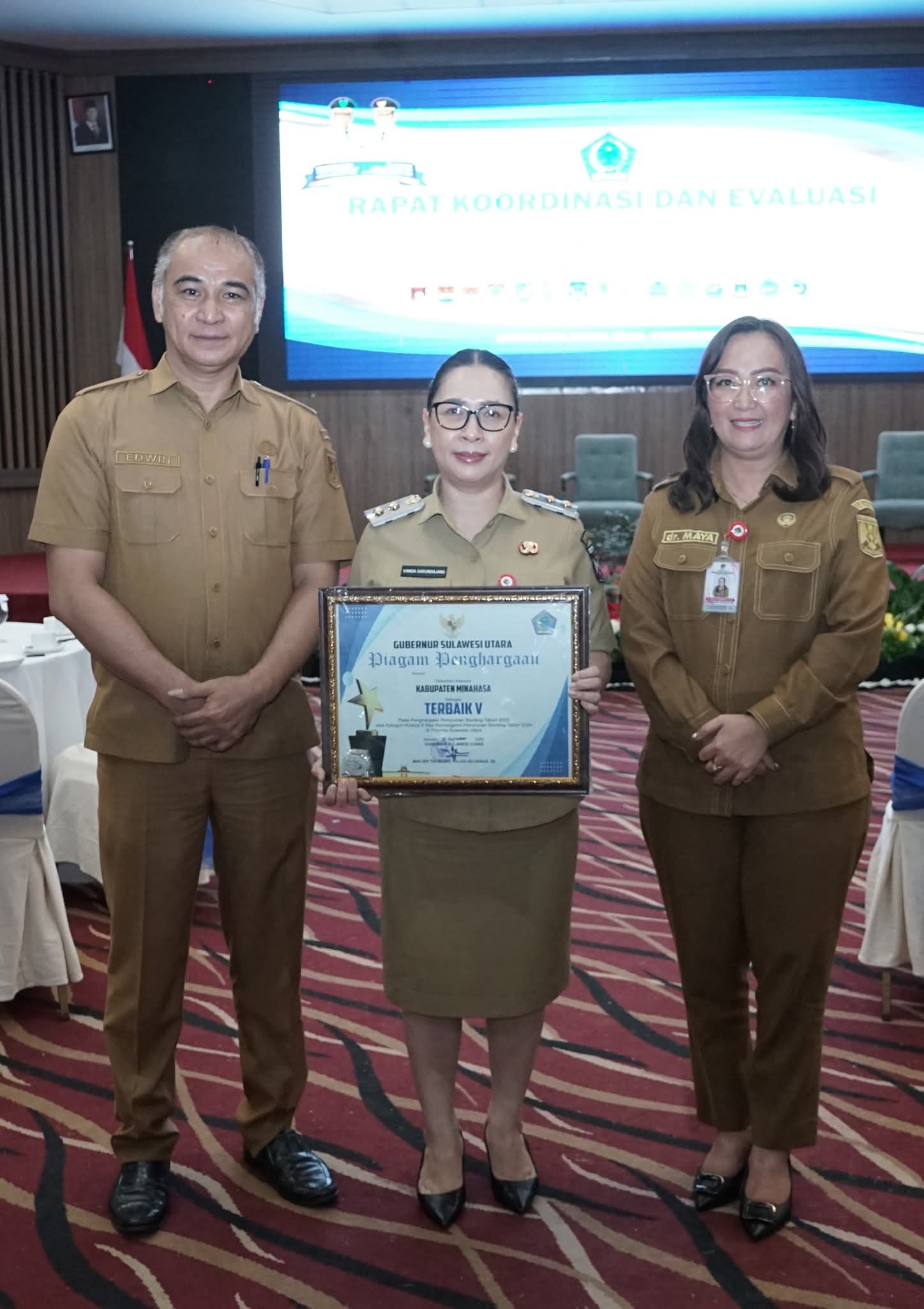 Kepemimpinan yang Bekerja, Kinerja yang Berbicara — Vanda Sarundajang Kokohkan Reputasi Minahasa di TKPKD Sulut