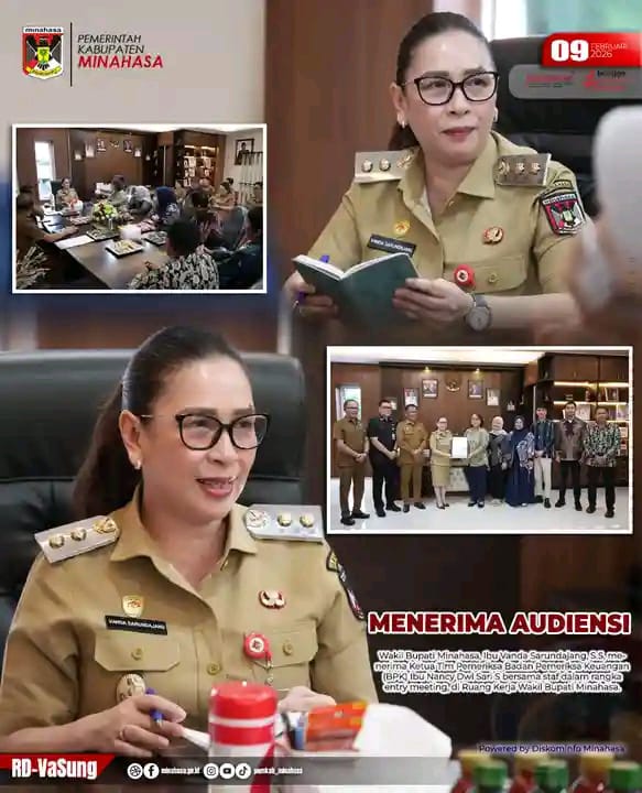 Entry Meeting BPK Jadi Momentum Strategis, Wabup Vanda Dorong Penguatan Integritas Fiskal