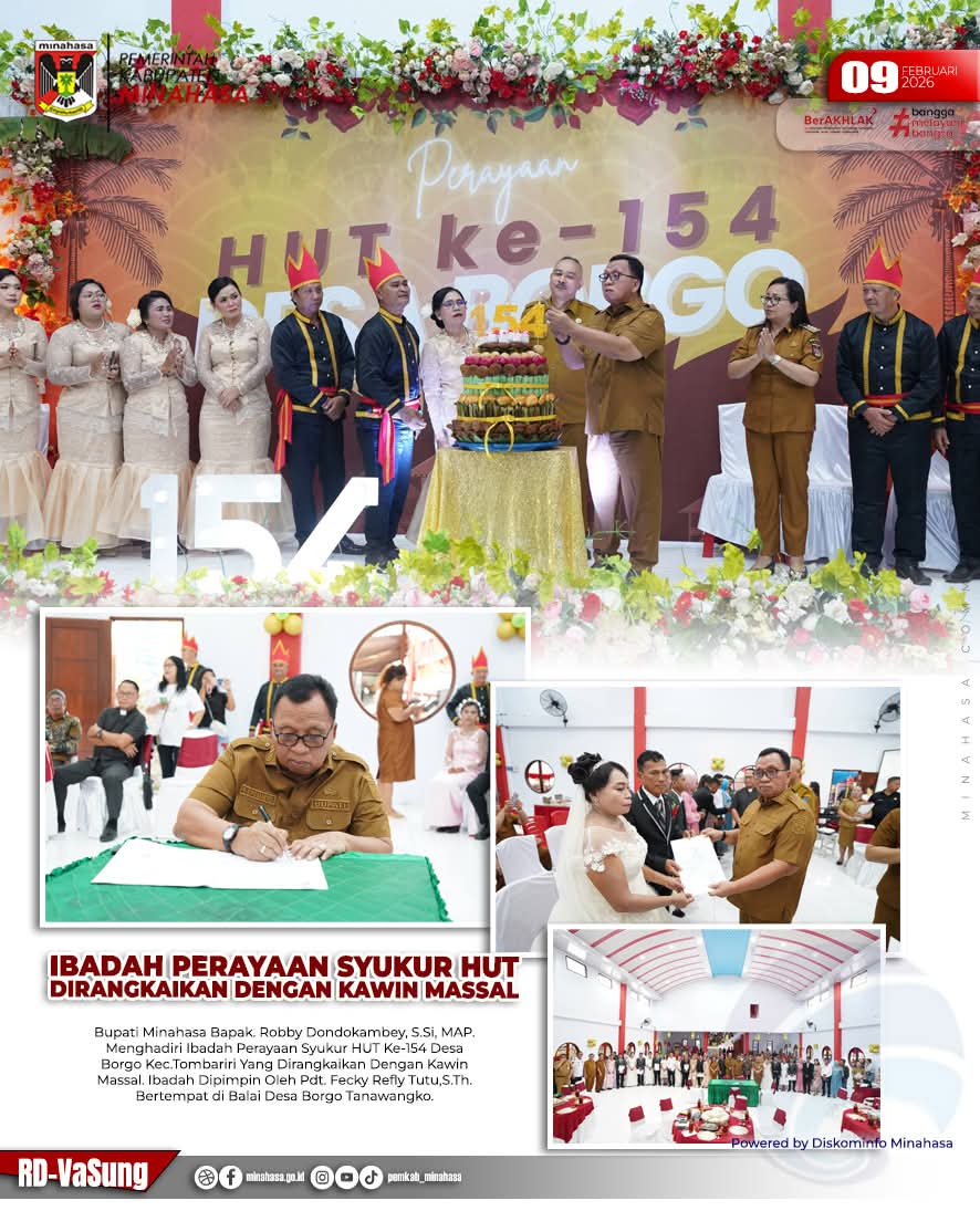 Borgo 154 Tahun: Bupati RD Pastikan Negara Hadir, Persatuan Diperkuat, Keluarga Dilegalkan
