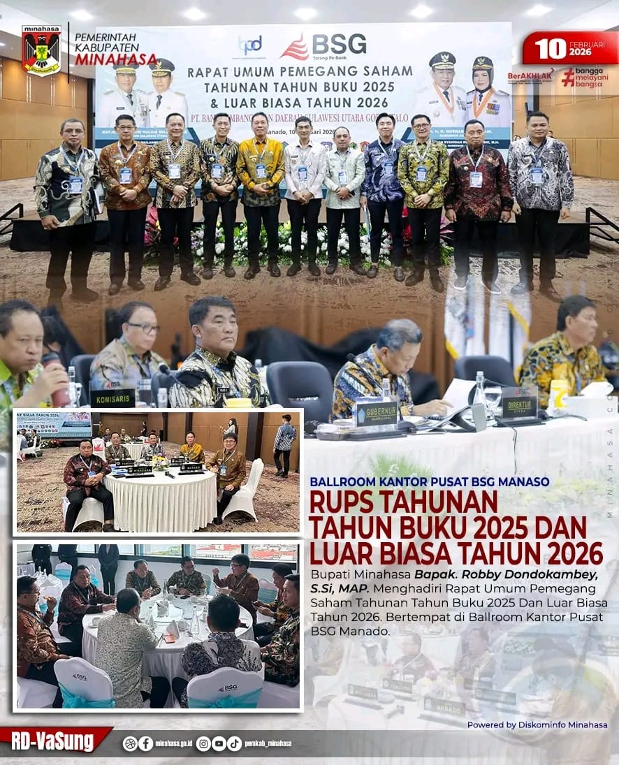 Robby Dondokambey Perkuat Arah Strategis BSG: Sinergi Pemegang Saham Dikonsolidasikan untuk Akselerasi Ekonomi Daerah