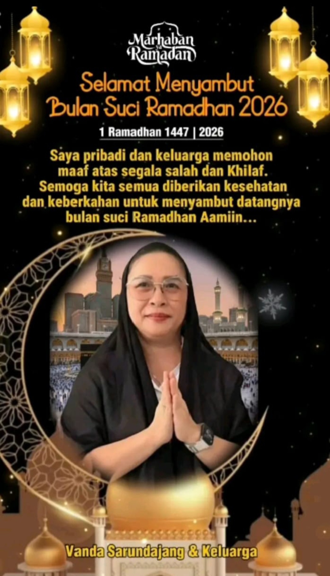 Dari Pesan Ramadhan ke Stabilitas Daerah: Vanda Sarundajang Perkokoh Fondasi Kebersamaan Lintas Iman