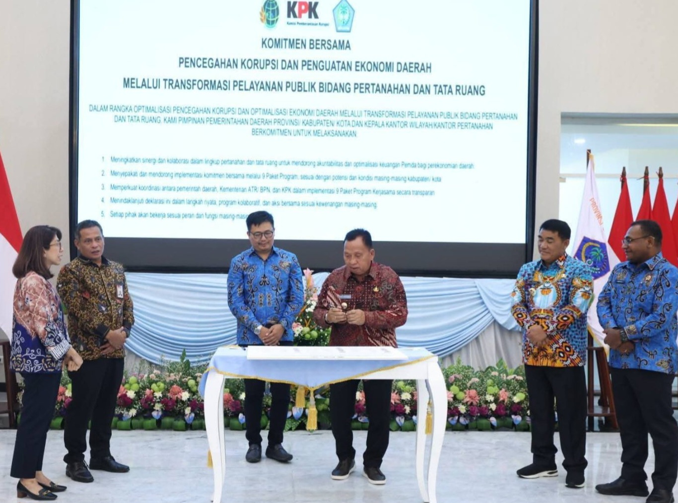 Sinergi Bersama KPK, Robby Dondokambey Kokohkan Marwah Pemerintahan Bersih di Minahasa