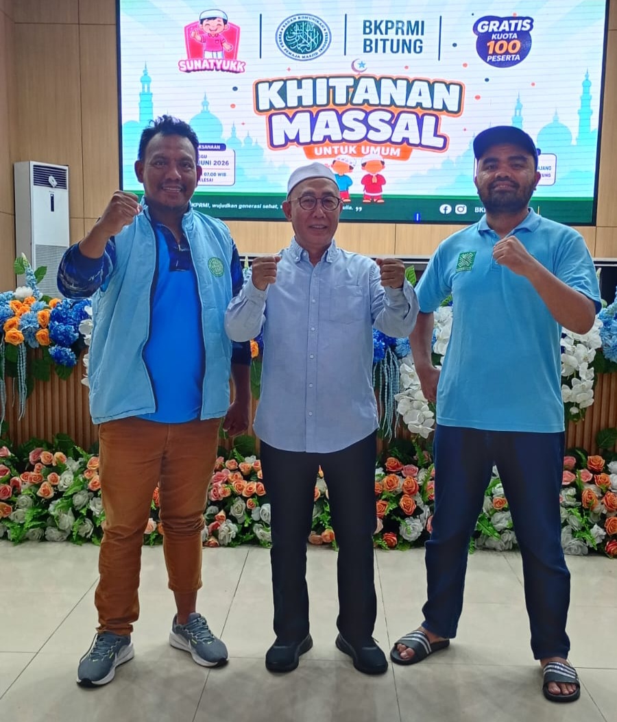 BKPRMI Bitung Perkuat Pilar Kepedulian Sosial, 111 Anak Ikuti Khitanan Massal Gratis dalam Gerakan BKPRMI Peduli