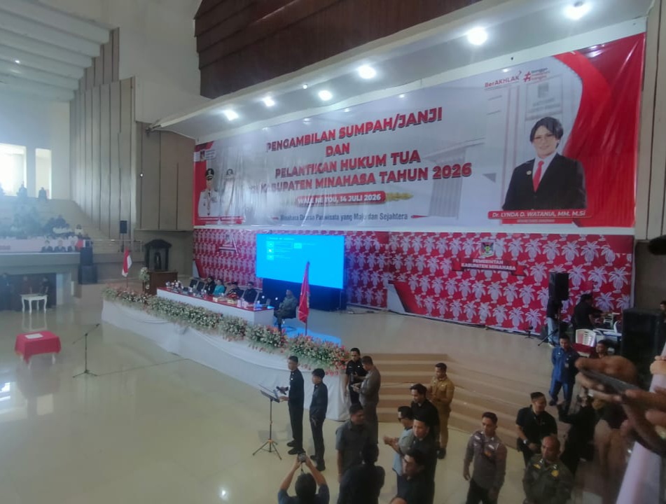 Robby Dondokambey Teguhkan Barisan Hukum Tua, Pemerintahan Desa Masuki Era Pengabdian Baru