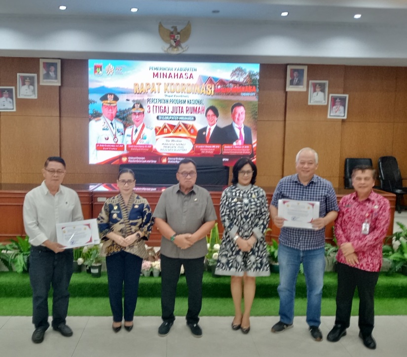 Kepemimpinan Robby–Vanda Percepat Agenda Nasional, Minahasa Tegaskan Komitmen Bangun Permukiman Berdaya Saing