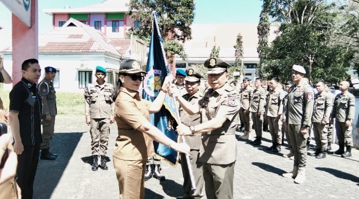 Sekda Lynda Watania Perkuat Benteng Trantibum, Satpol PP Minahasa Masuk Era Konsolidasi