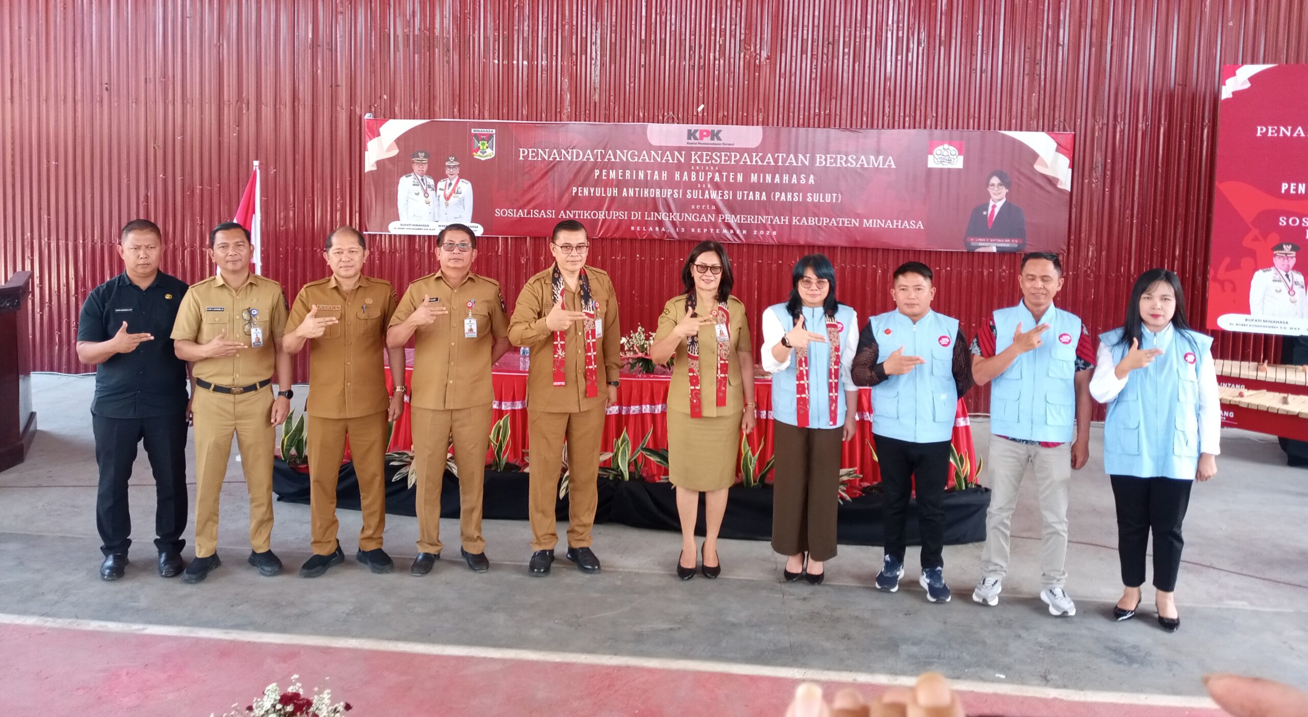 Pemkab Minahasa Perkuat Arsitektur Integritas, SPI KPK Jadi Navigasi Pembenahan