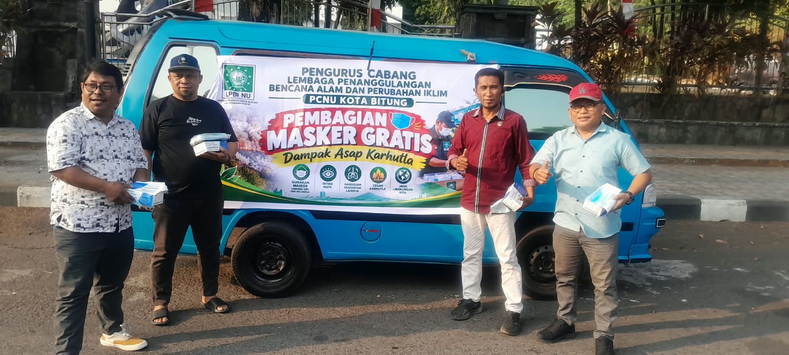 Saat Udara Terancam, Kepedulian Hadir: LPBI NU Bitung Teguhkan Misi Kemanusiaan