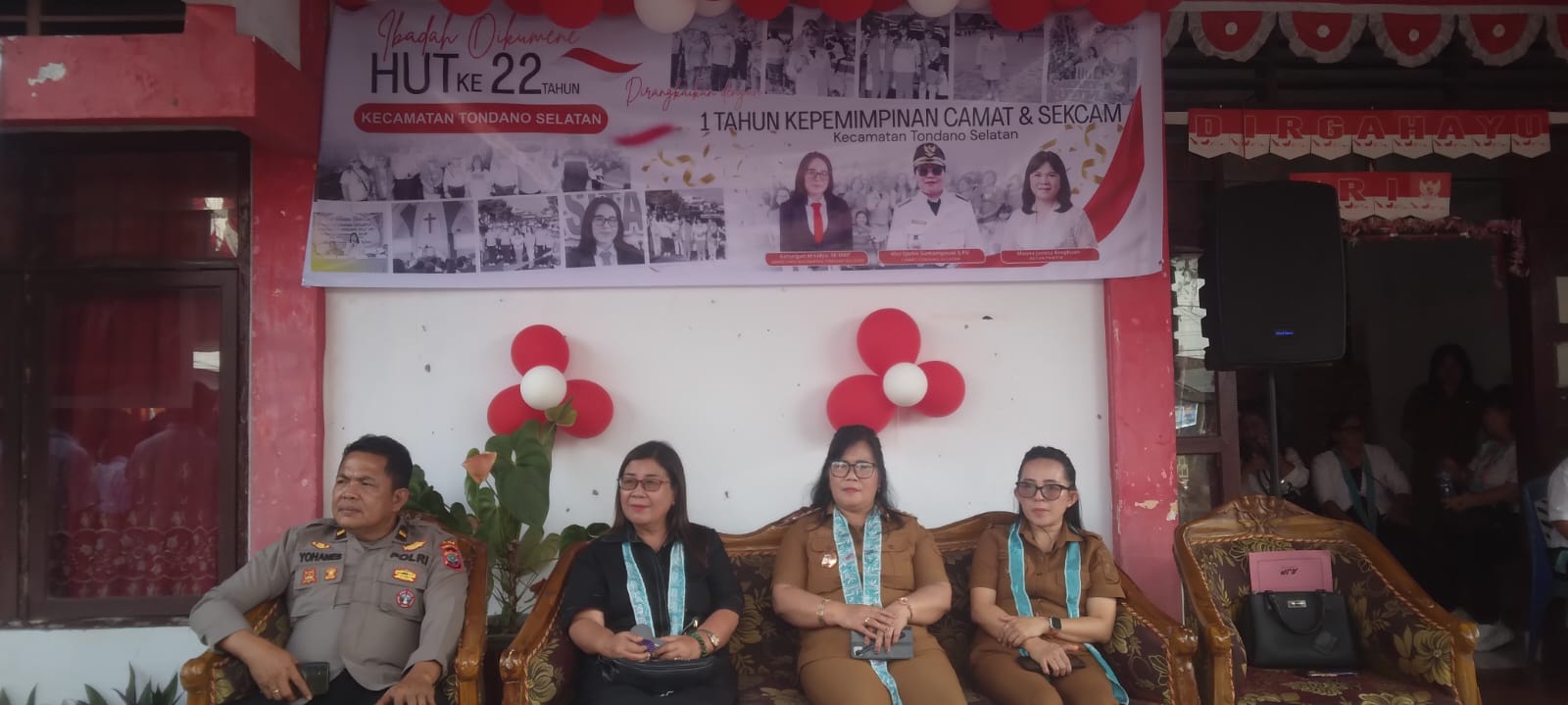 Vivie Sumampouw Jadikan HUT ke-22 Tondano Selatan sebagai Momentum Akselerasi Pelayanan dan Pajak